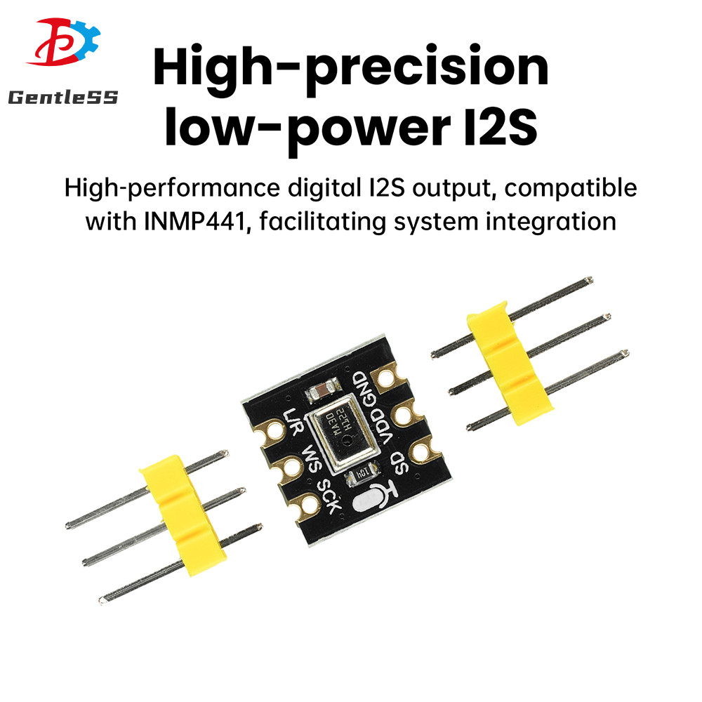 Mô-đun micrô đa hướng MS4030 MEMS Công suất thấp chính xác cao I2S hỗ trợ ESP32