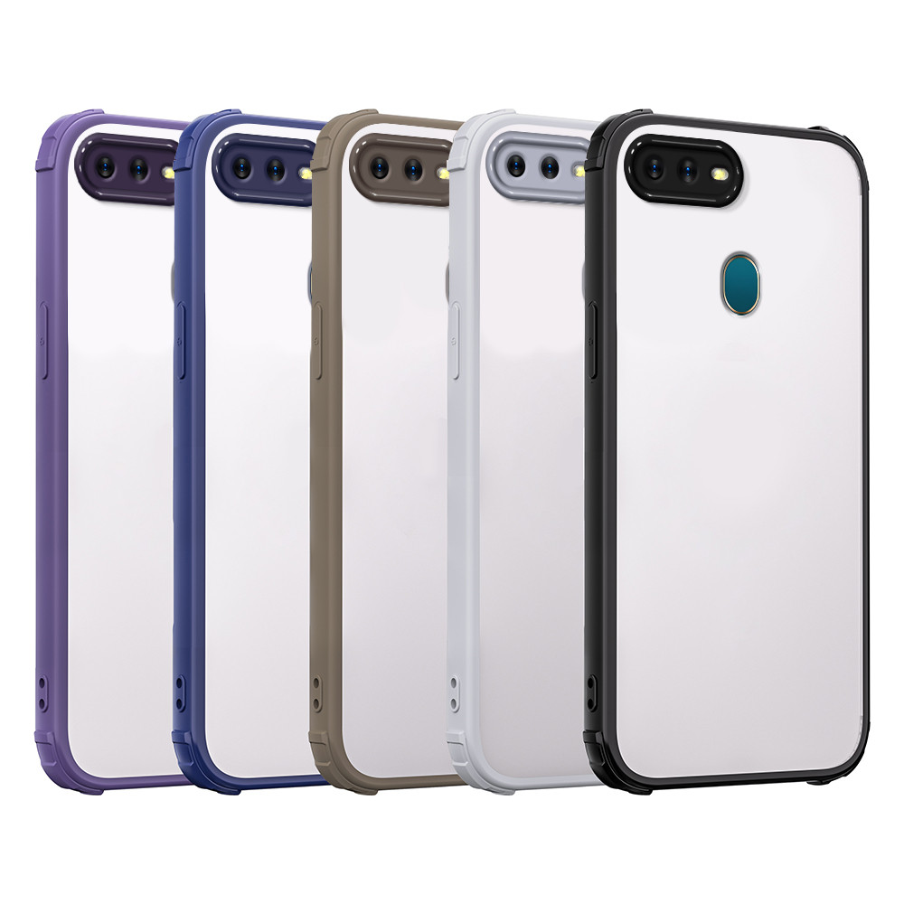 Ốp lưng OPPO A12 Bảo vệ bốn góc Vỏ trong suốt cho Ốp điện thoại OPPO A12