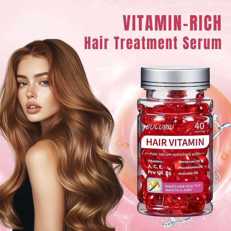 Vitamin B5 Viên nang chăm sóc tóc Ma-rốc Viên nang chăm sóc tóc dưỡng ẩm cho tóc 40 viên