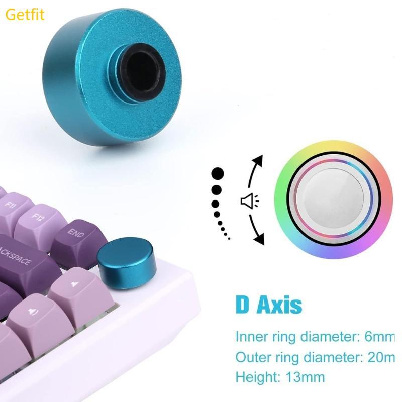 Núm bàn phím kim loại GETF tăng cường gõ cho bàn phím cơ F75 IK75