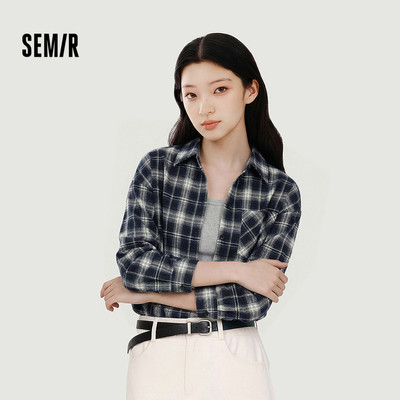 Áo sơ mi nữ Semir mùa xuân 2026, thích hợp phối với hai mảnh và vest bộ