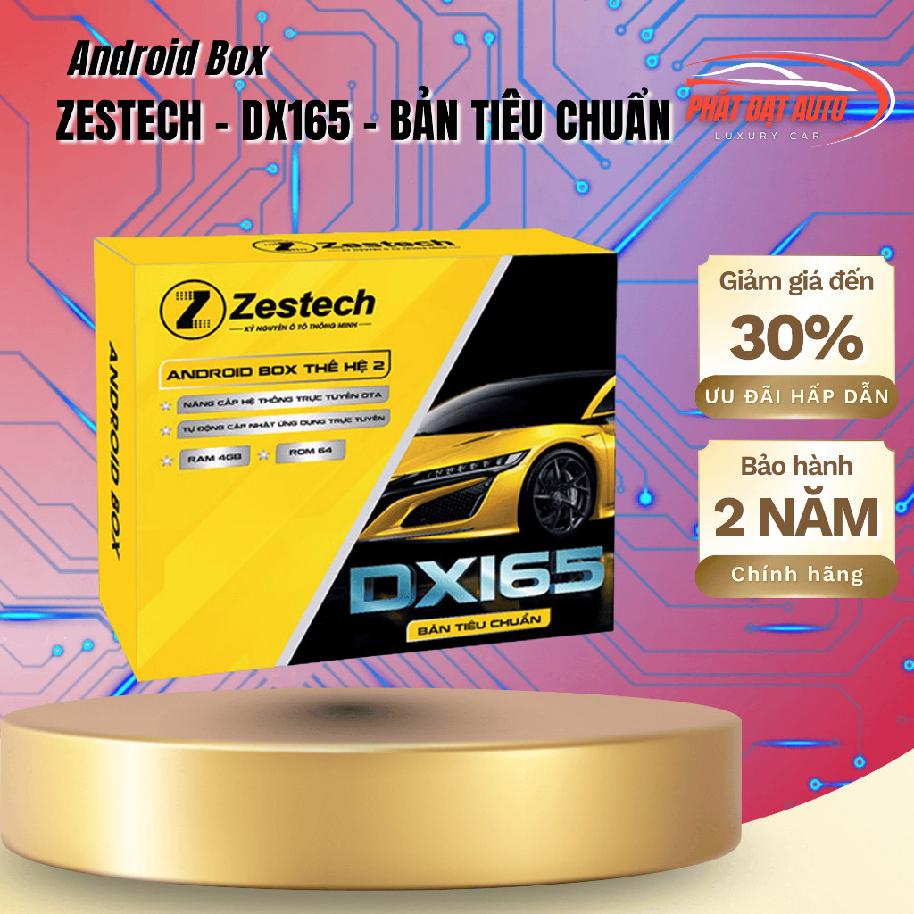 ANDROID BOX ZESTECH DX165 TH2 | Ra lệnh giọng nói | Hàng chính hãng, chất lượng cao