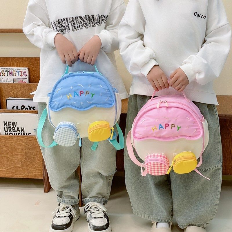 Hot Sale#Kindergarten Children's Backpack Cute Cartoon Boys Baby Travel Backpack Little Girls Lightw