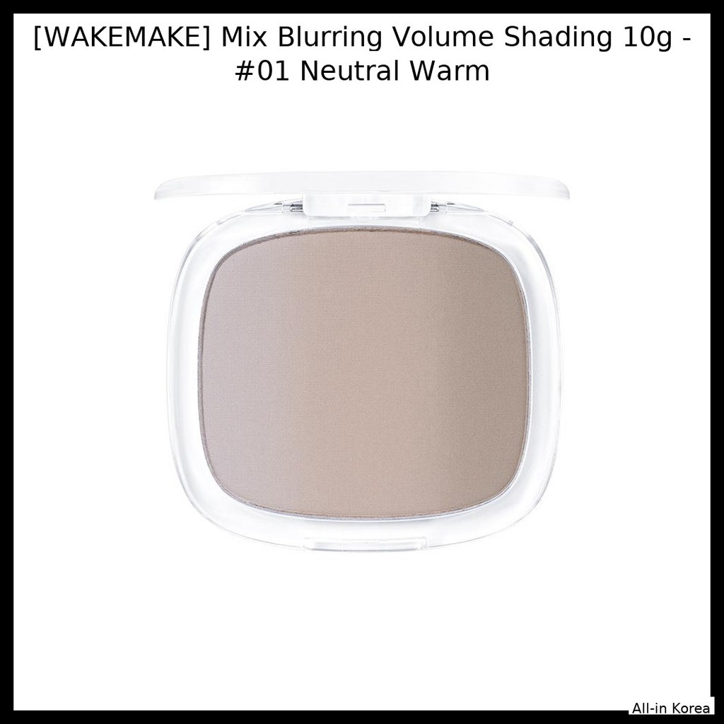 [WAKEMAKE] Mix Blurring Volume Shading 10g - #01 Ấm áp trung tính / Bột che nắng Hàn Quốc / Độ sâu t