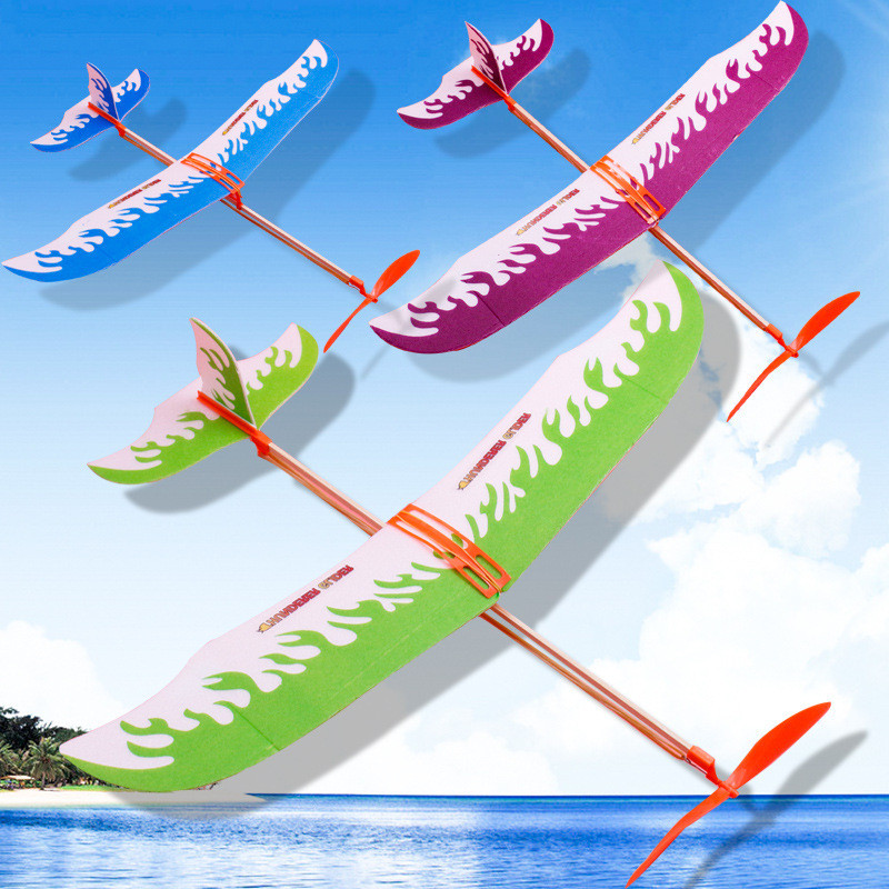Spot Goods#Single Wing Special Price Double Wing Bird Rubber Band Powered Glider Rubber Band Model A
