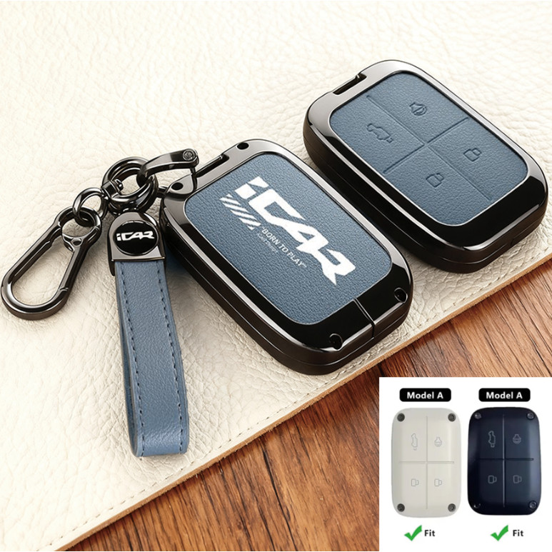 Ốp Chìa Khóa Điều Khiển Từ Xa Chery V23 Icar Remote Mobil Case Cho Chery ICARV23 Chery V23 Vỏ Bảo Vệ