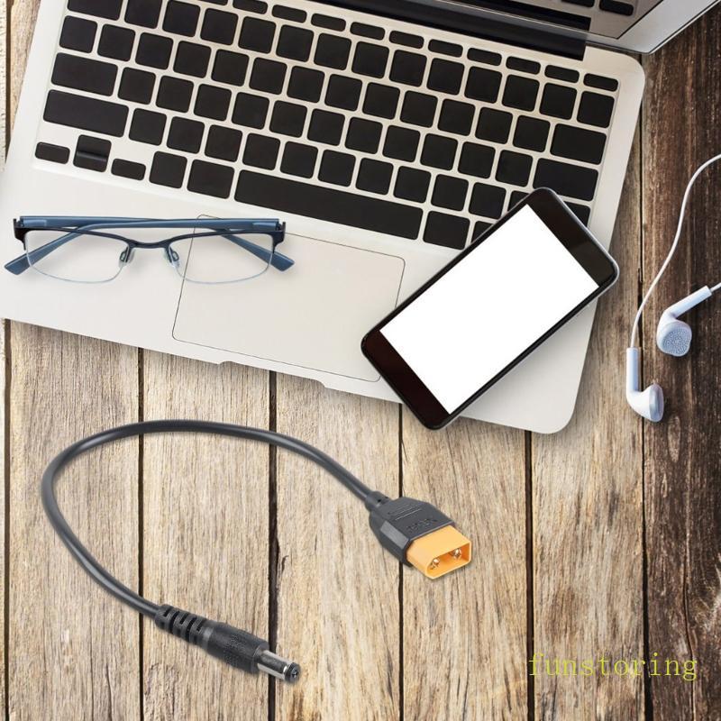 Cáp sạc FUN XT60 Nam sang DC5521 DC5525 Nam 5A cho đồ chơi