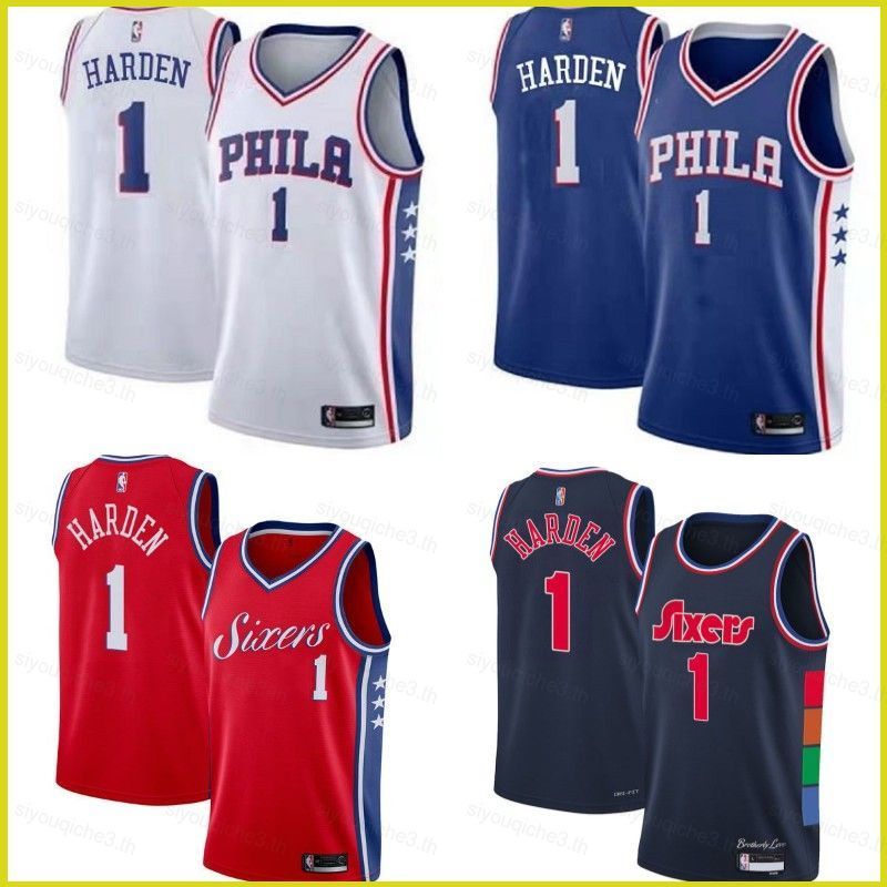 SY3 Jersey Philadelphia 76ers 2022 - Cứng, Cổ Điển, Thể Thao, Kỷ Niệm, Plus Size
