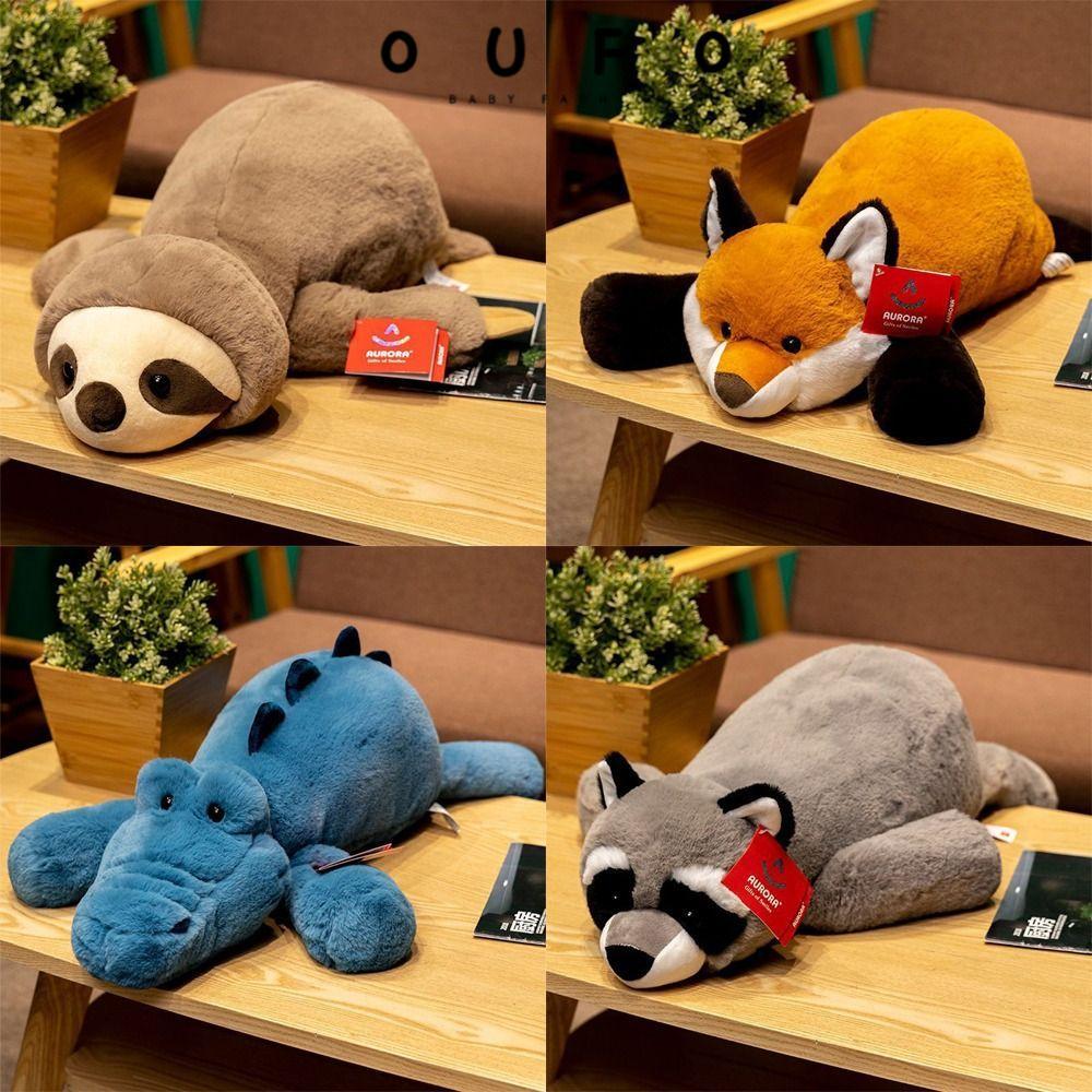 OUFO Big Sloth Sang Trọng, Thú Nhồi Bông Sloth Plushie, Siêu Mềm Cá Sấu Lông Tơ Tóc Gấu Trúc Sang Tr