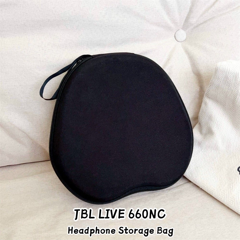 Hàng có sẵn Dành Cho JBL LIVE 660NC Vỏ Tai Nghe Hoạt Hình Đơn Giản Tai Nghe Túi Bảo Quản EVA Earpads
