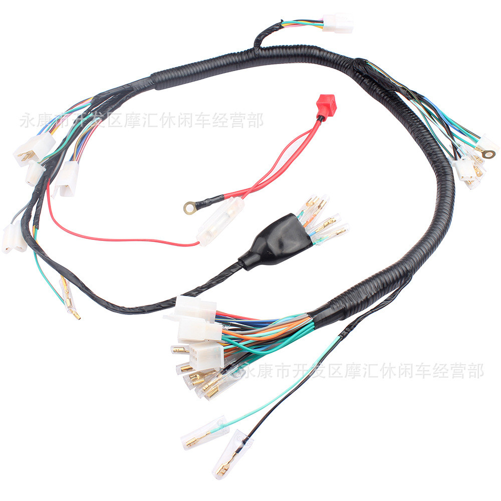 Xe Máy Thích Hợp Cho Xe Honda ZJ125 CG125 Italika DT125 FT125 Toàn Bộ Dây Xe Ô Tô Mạch