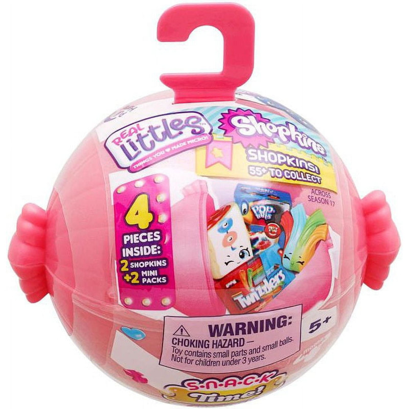Real Littles Snack Time Pack Shopkins Mystery Ball Collectible