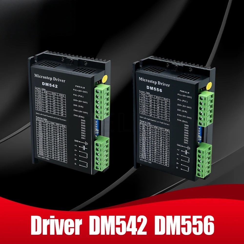 TB6600 / DM542 / DM556 Trình điều khiển động cơ Microstep Tương thích với động cơ bước 35 / 39 / 42 