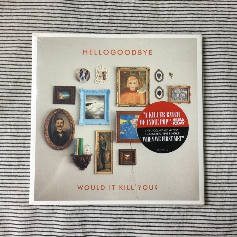 (hoàn toàn mới) Hellogoodbye - Would It Kill You CD youzi
