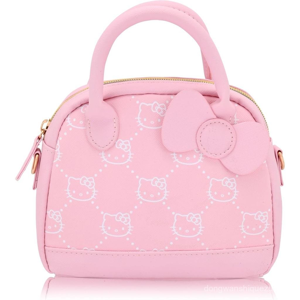 Túi xách đeo chéo ví Mini Sanrio Hello Kitty dành cho nữ | Túi xách đeo vai nữ bằng da Hello Kitty