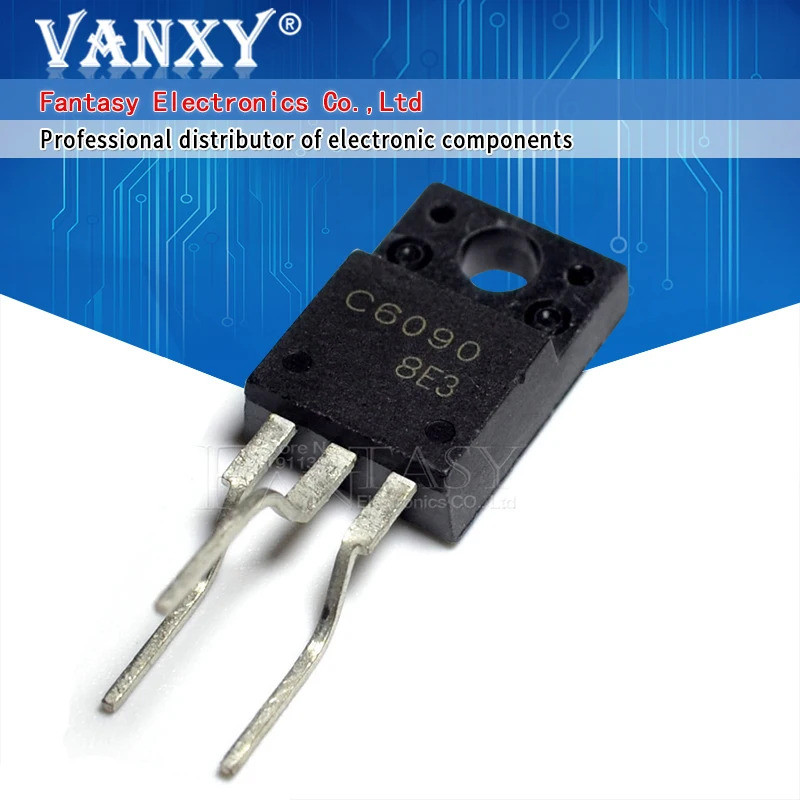 10 chiếc 2SC6090LS TO-220F C6090 TO-220 2SC6090 TO220F 6090LS đường ống chính hãng
