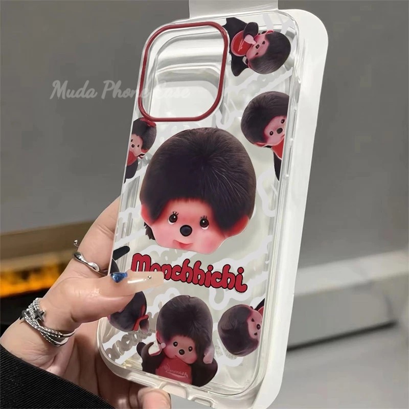 MUDA Cho Monchhichi IPHONE17 16 11 12 13 14 15PRO MAX 7Plus XS / XR XSMax Vận Chuyển Từ Thái Lan Vỏ 