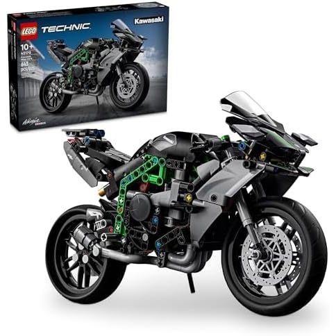 Đồ chơi xe máy LEGO Technic Kawasaki Ninja H2R - Đồ chơi xây dựng cho trẻ em, bé trai & Bé Gái, 10 T