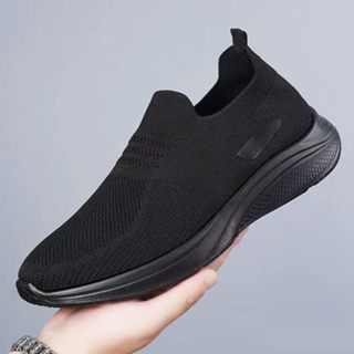 [ Chất ] Giày Xỏ Vải Thoáng Khí - Giày Lười Siêu Nhẹ Đế Mềm Co Giãn 4 Chiều Chống Bí - Thời Trang