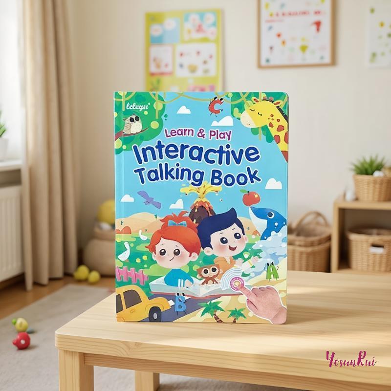 YosunRui] 1 Cái Ebook Montessori Word Learning Machine Sách Đọc Sách Điện Tử Cho Bé Đồ Chơi Giáo Dục