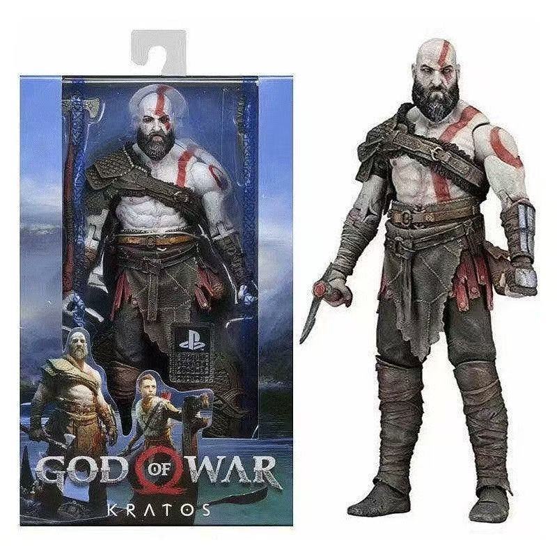 Hàng sẵn có NECA God of War 2018 God of War Phiên bản Cha-Con Chúa Quitus Quiet Nhân vật hành động H