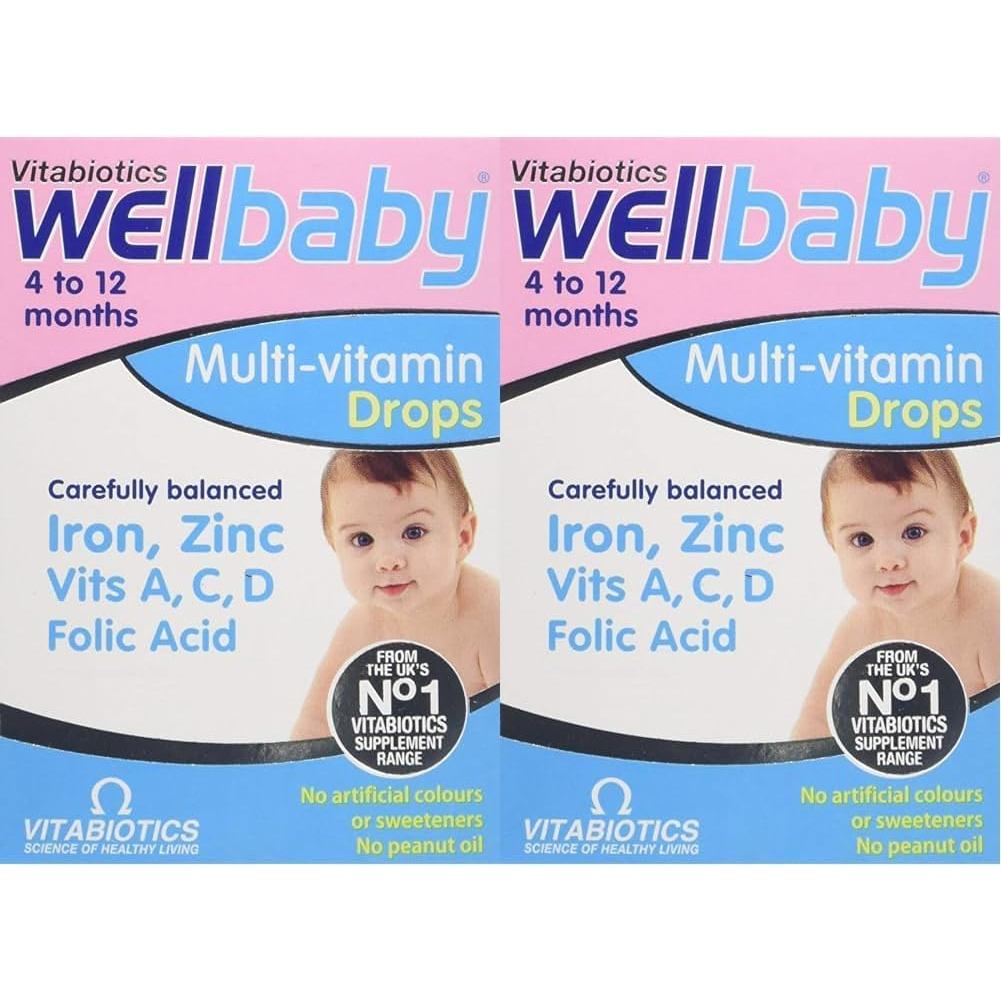 Vitabiotics Wellbaby Multi-Vitamin Drops, 30ml (Gói 2)