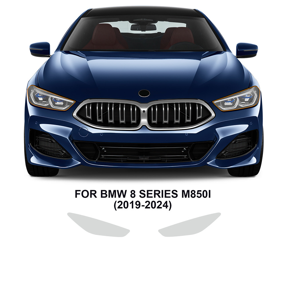 2019-2024 BMW M8 M850i Vô Hình Bọc Xe Ô Tô TPU Đèn Pha Xe-Đặc Biệt Phim Đèn Pha Ô Tô Bọc Ô Tô Bảo Vệ