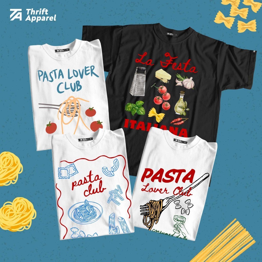PASTA  | Thrift Apparel T Shirt