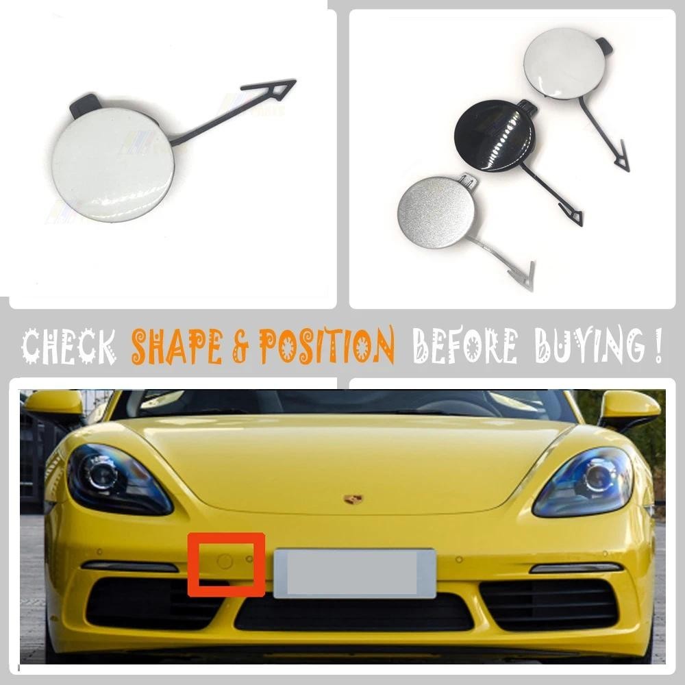 Dành Cho 17-20 Porsche 718 Cayman 718 Boxster 982 Đế mui trần S MT Hatchback TRƯỚC TOW EYE CAP BÌA 9