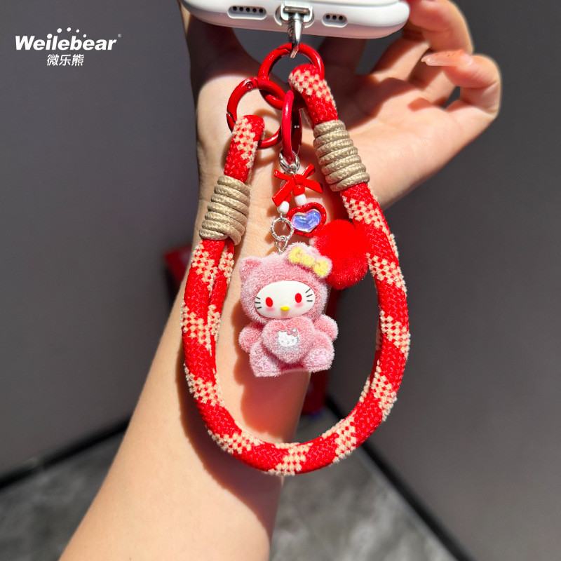 Dây buộc điện thoại di động cao cấp thời trang ro