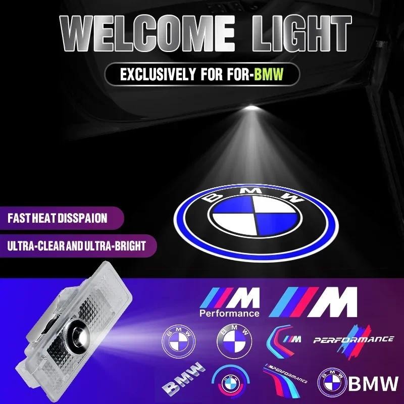 Đèn LED Ô Tô HD Cửa Chào Mừng Ma Bóng Đèn Cho Xe BMW 1 2 3 4 5 6 7 Z X Series Z4 G11 G30 X1 F48 X2 F