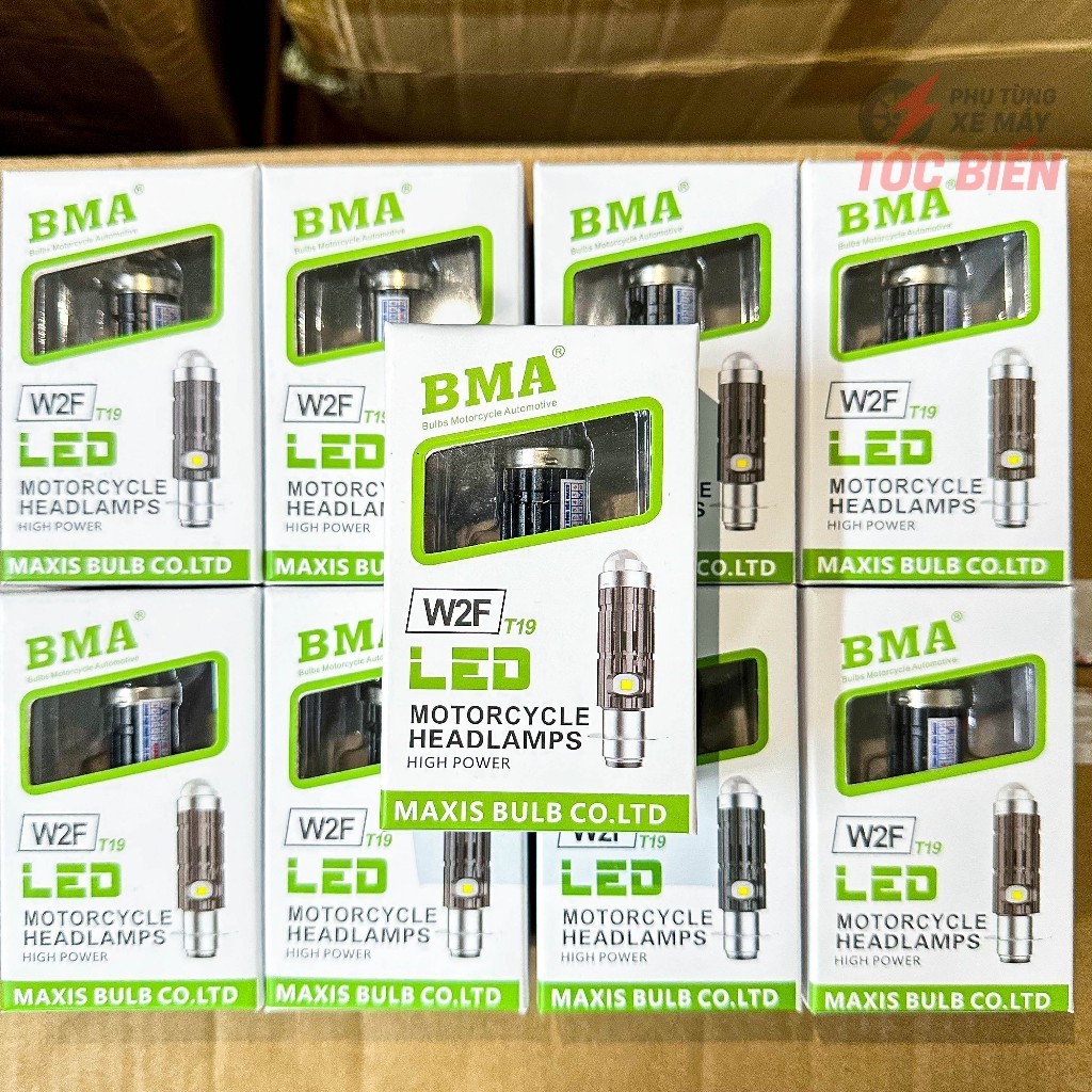 Đèn Pha Bi Cầu W2F BMA - Nhiệt màu 3000K / 6000K - PHÙ HỢP VỚI OTO & XE MÁY 12V