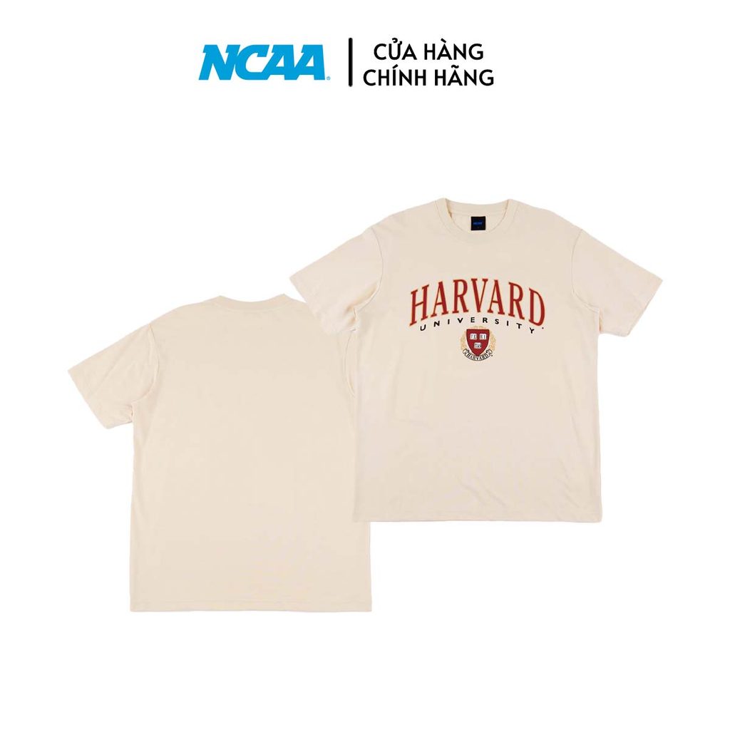Áo NCAA T-Shirt Harvard Unisex Khaki - 7325800731