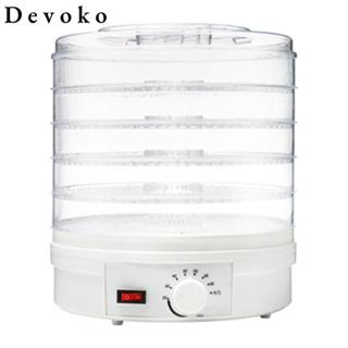 Máy sấy rau quả thực phẩm Devoko Máy sấy rau củ 8 bánh Điều chỉnh 5 lớp Máy nhanh khô cho rau củ