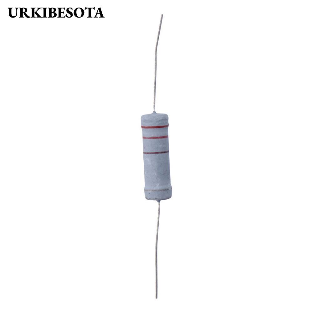 Điện trở URKIBESOTA 220 Ohm, Điện trở phim oxit kim loại Chống cháy, Dễ dàng dẫn hướng trục 5W Dung 