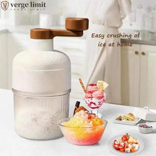 Máy làm đá Mini cạo VERGE LIMIT, Máy nghiền đá thủ công di động, Sáng tạo với khuôn đá viên Máy đá đá đá nhỏ vận hành bằng tay cho ký túc xá gia đình