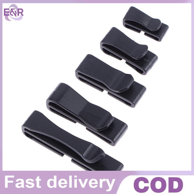 E & R Keeper Paqui - Bộ 10 cái màu xanh với đầu kẹp thanh trượt, dây đeowebbing điều chỉnh từ 20-51m