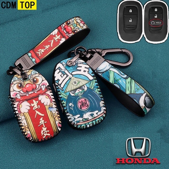 Honda civic fe 2022 HRV Chìa Khóa Ô Tô Chìa Khóa Fob Chìa Khóa Bao Da Xe Civic 2021 2023 FE HRV Phụ 