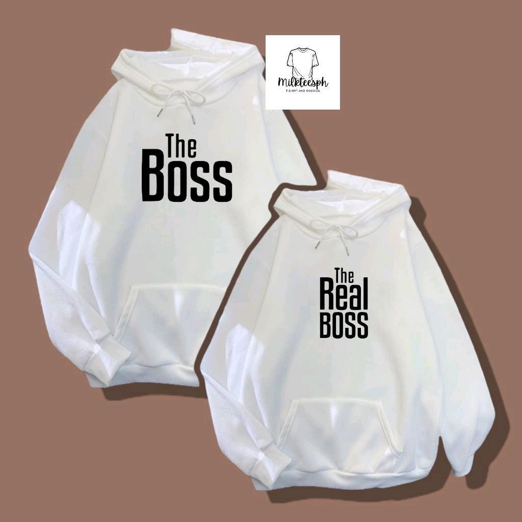 Coupie Boss hoodie nam-nữ hoodie 2PCS Real Boss tốt Chất lượng