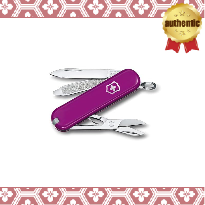 VICTORINOX Classic SD Classic Colors Tasty Grape Swiss Army Knife Multi-Function Knife Emergency Sup