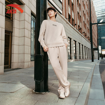 ANTA Quần Dài Thể Thao Nam Lót Nỉ Quần thể thao nam 952547307
