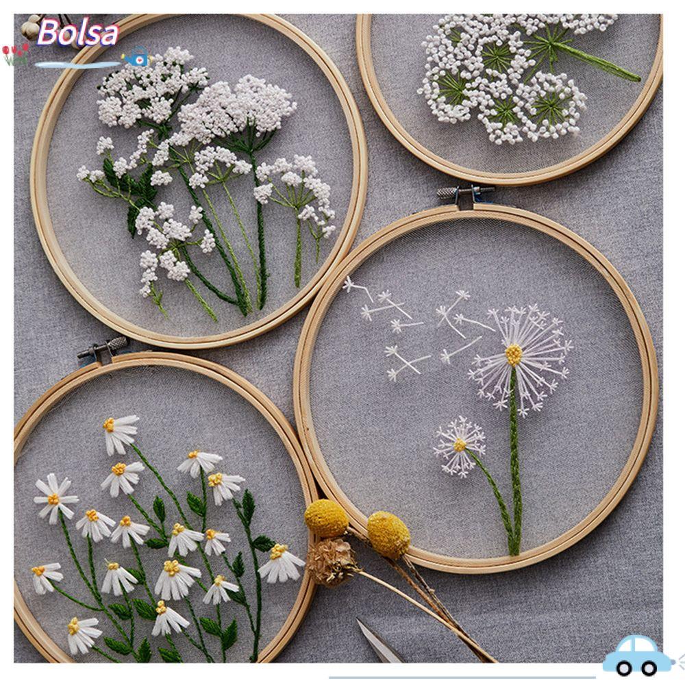 Bộ dụng cụ chữ thập BOLSA DIY Bồ công anh Cây kim hoa Paintin