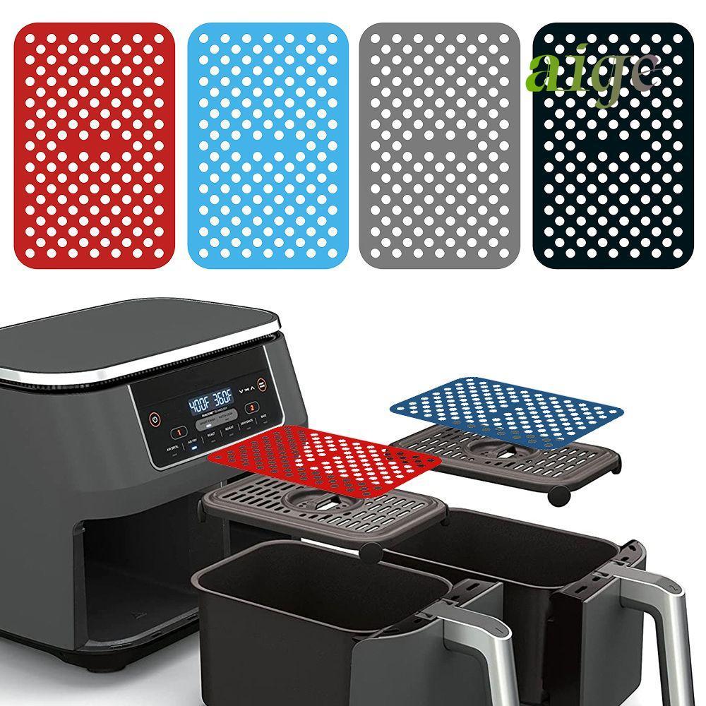AISE Air Fryer Mat Bếp Chống Dính Hình Chữ Nhật Cho Ninja DZ201 Foodi Cho Ninja Foodi DZ201