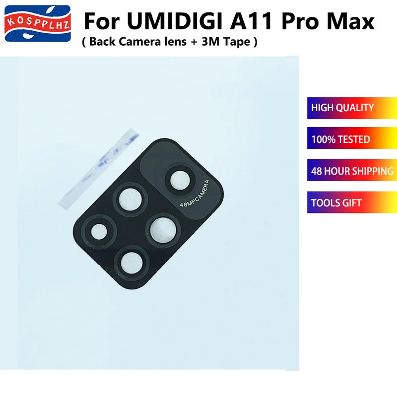 Dành Cho UMIDIGI A11 Pro Max Mặt Sau Ống Kính Máy Ảnh Thay Thế Cho UMIDIGI A11Pro Max Mặt Sau Camera