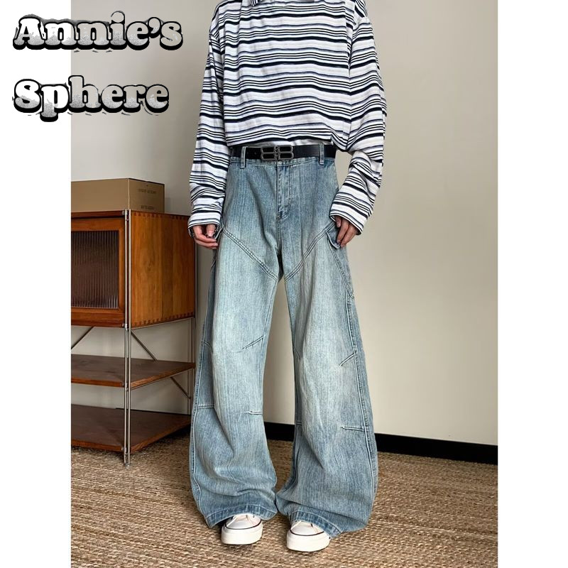 Quần Jean Annie's Sphere Nam Nữ, Thiết Kế Sọc Tre Cao Cấp