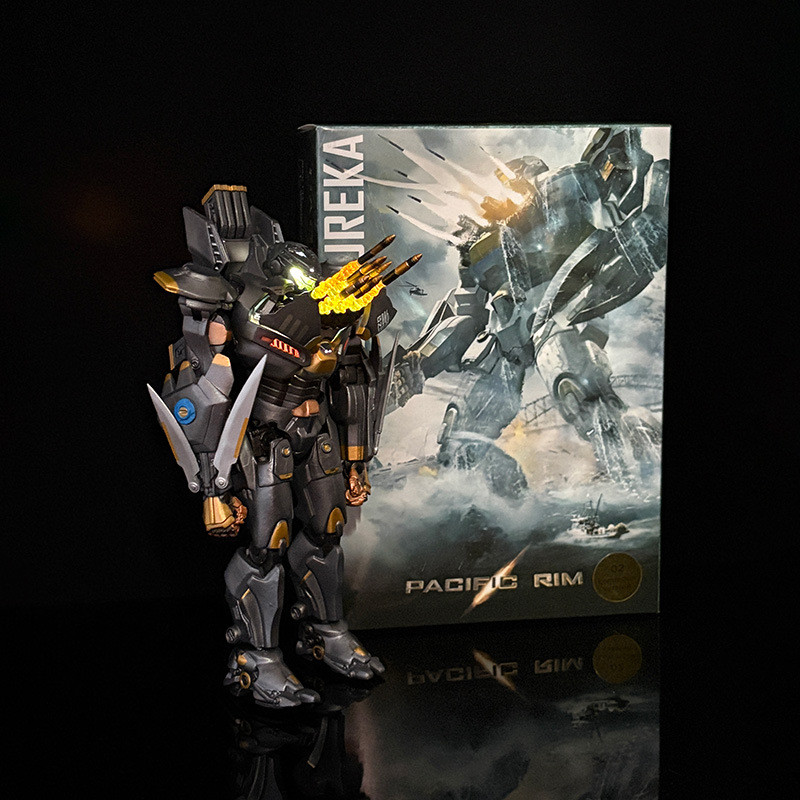 NECA Pacific Rim Mecha Model Urika Raiders Giáp Úc Dạ Quang Khớp Di Chuyển Đồ Chơi