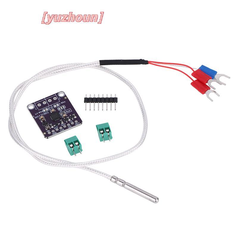 [yuzhoun] Mô-đun dò nhiệt độ điện trở MAX31865 Cảm biến RTD với PT100-PT1000 Cặp nhiệt điện tử DIY B