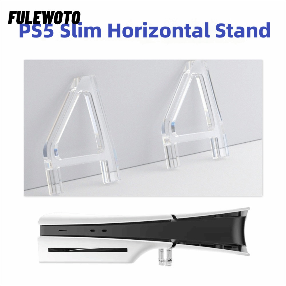 Chân đế ngang FILEWOTO, Chân đế mỏng PS5 chống trượt hình tam giác, Phụ kiện Phụ kiện PlayStation ch