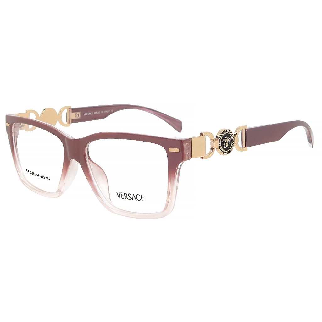 Kính VERSACE Kính phẳng Acetate Khung Kính nữ GP23242 KK