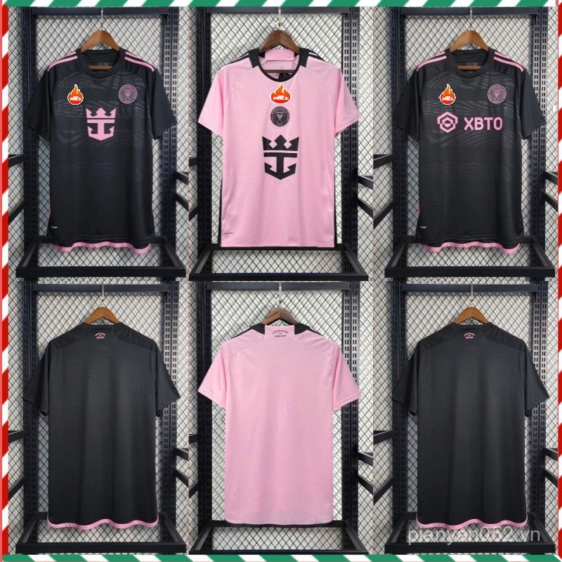 Áo bóng đá Inter Miami sân nhà và sân khách 2024-2025, chất lượng cao